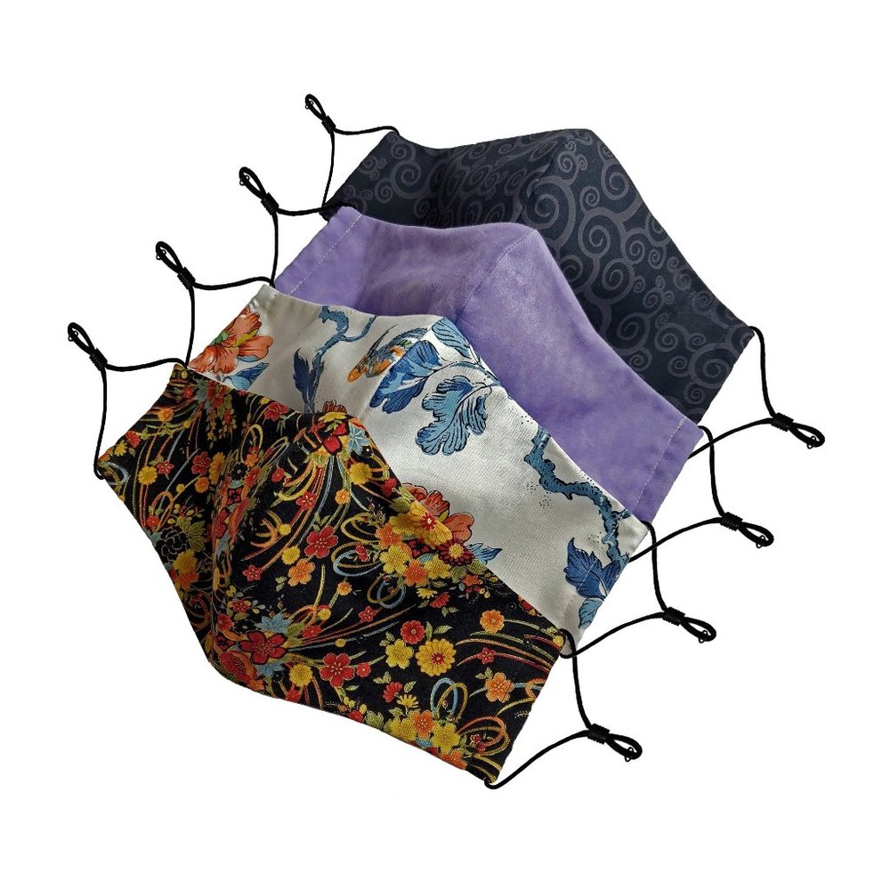 Handmade Face Masks W/ Nose Wire & Filter Pocket